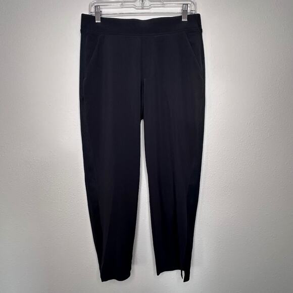 Athleta Brooklyn Mid Rise Ankle Pant, Black, Size 8 Petite - Picture 3 of 9